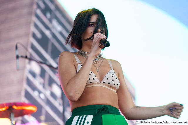 Dua Lipa | Dua Lipa Ruisrockissa 2018.